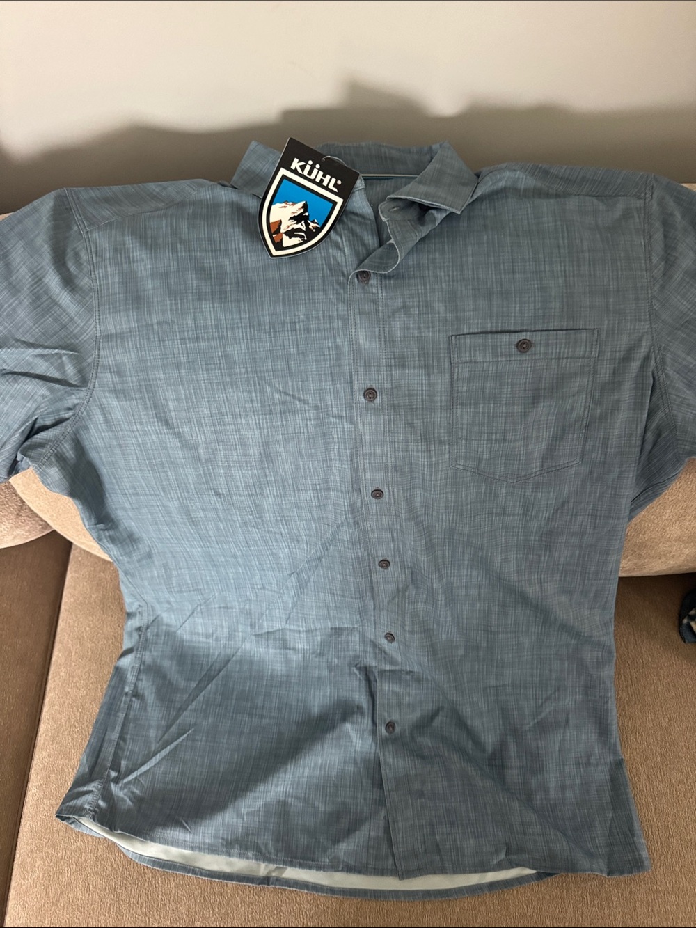 KÜHL Persuadr SS Shirt - Blue Jay